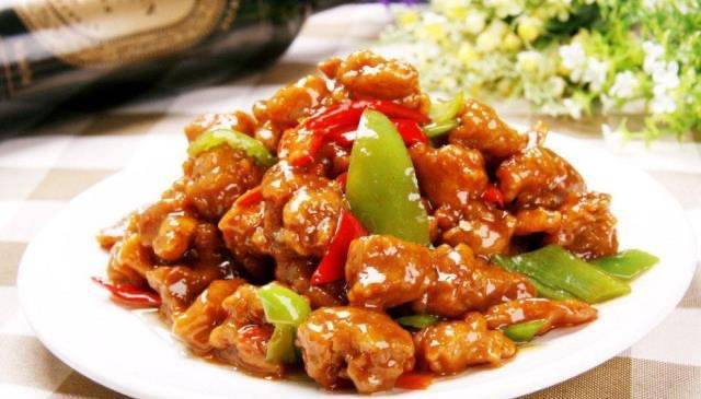 Fried Pork Slices 溜肉段
